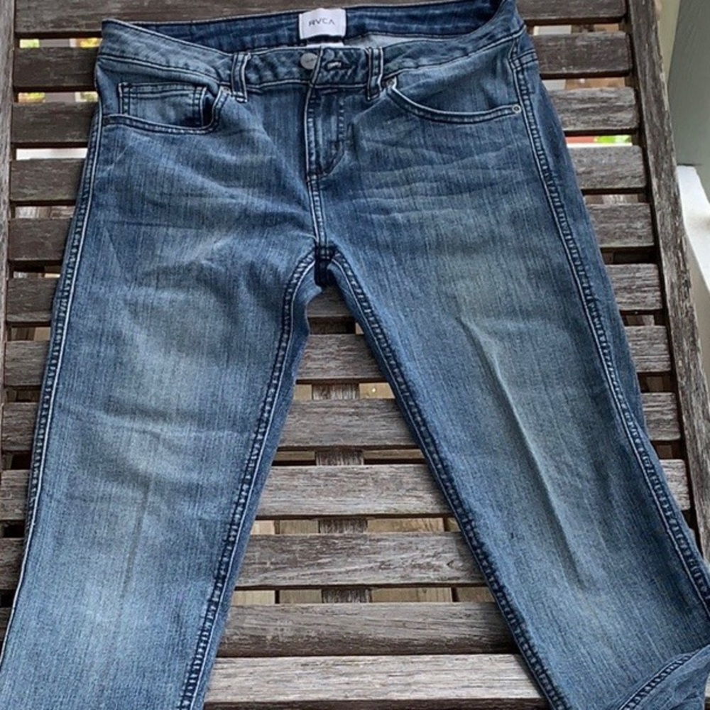 RVCA Women’s Low Skinny Jeans - Picture 1 of 5